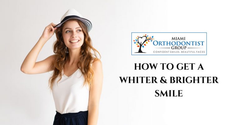 How to get a whiter & brighter smile