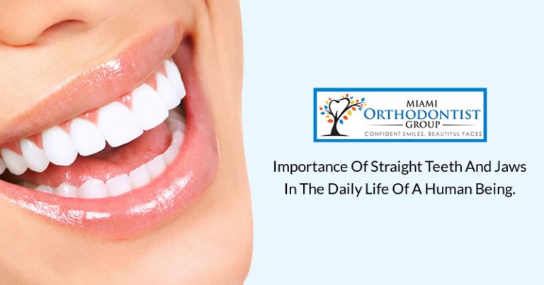 Importance of Straight Teeth and Jaws in the daily life of a Human being.