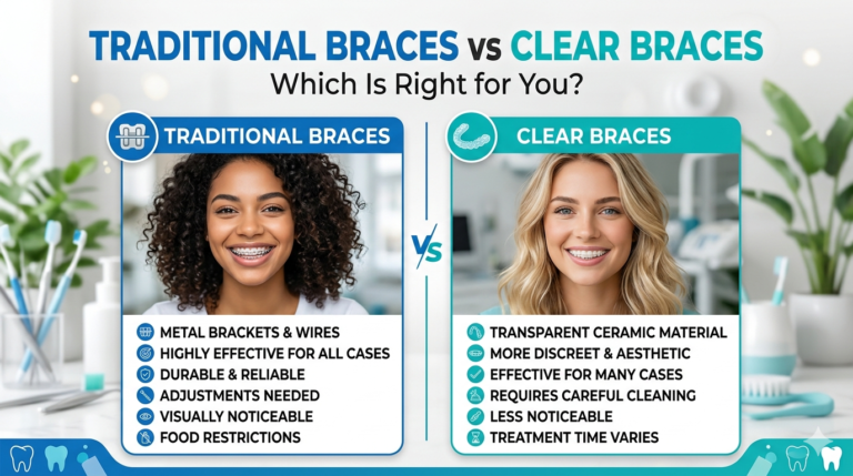 Traditional Braces vs Clear Braces: Which Is Right for You?